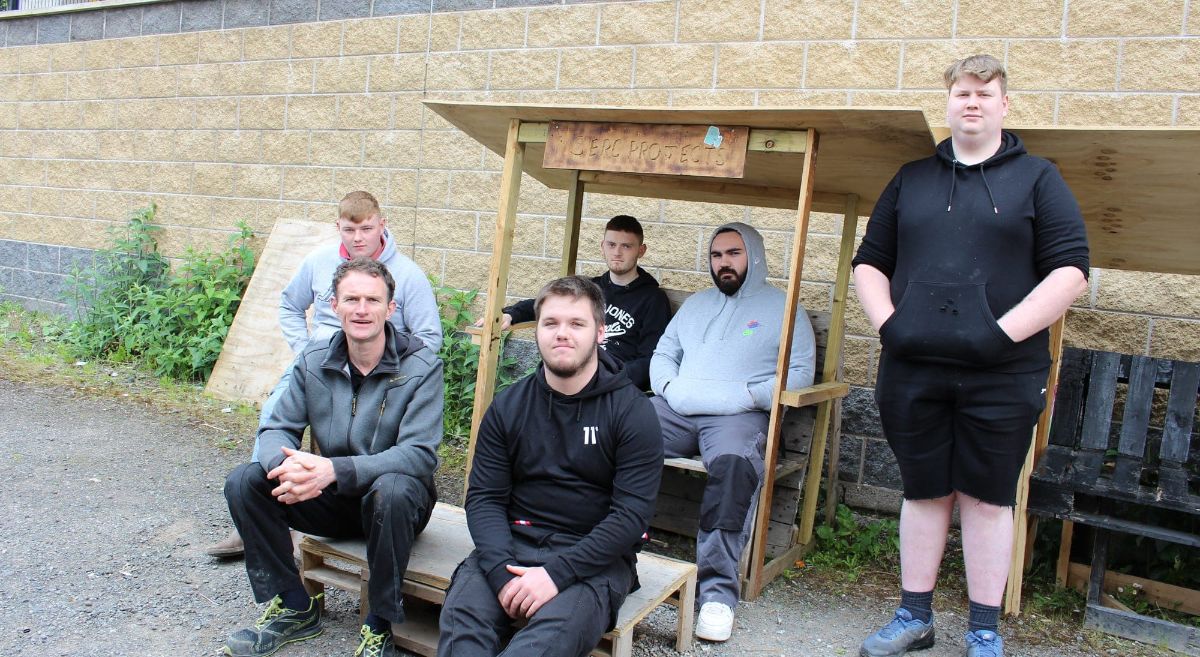 SERC Trainees pictured outside Seymour Building